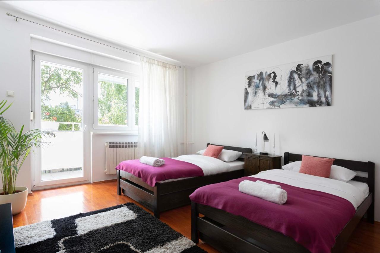 Bright 2Bdr Apartment With A Balcony Zágráb Kültér fotó